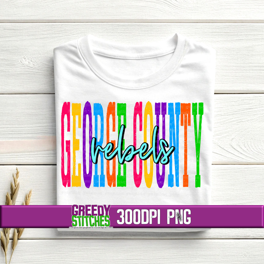 Tall George County Rebels PNG