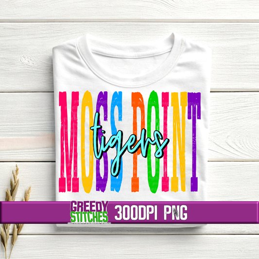 Tall Moss Point Tigers PNG