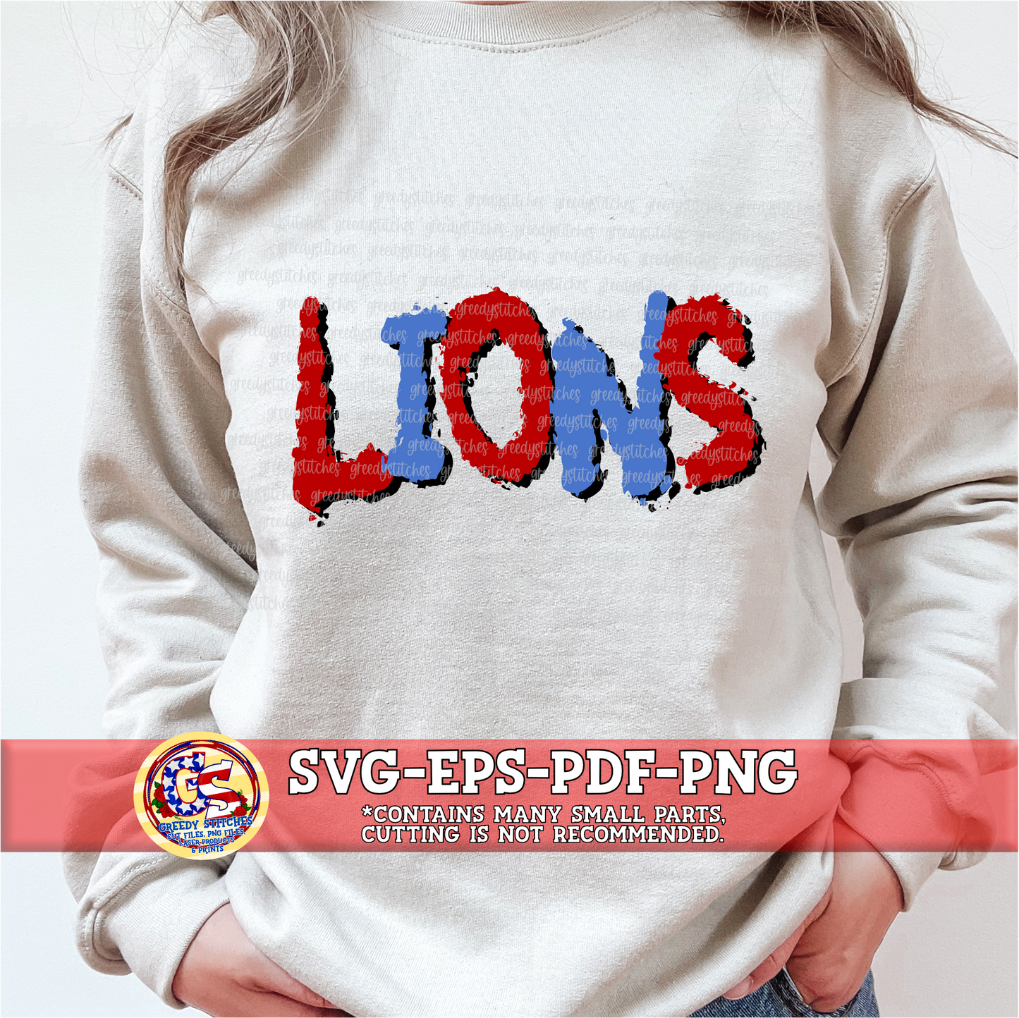 Lions Splatter PNG EPS PDF SVG