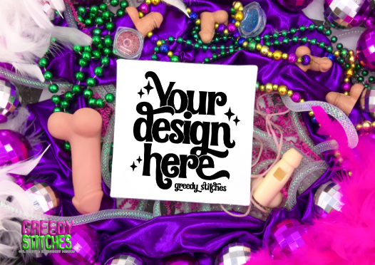 Mardi Gras White T Mockup Bundle - 60 JPG