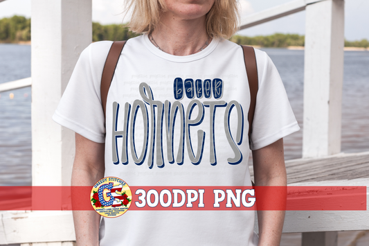 Baker Hornets PNG for Sublimation