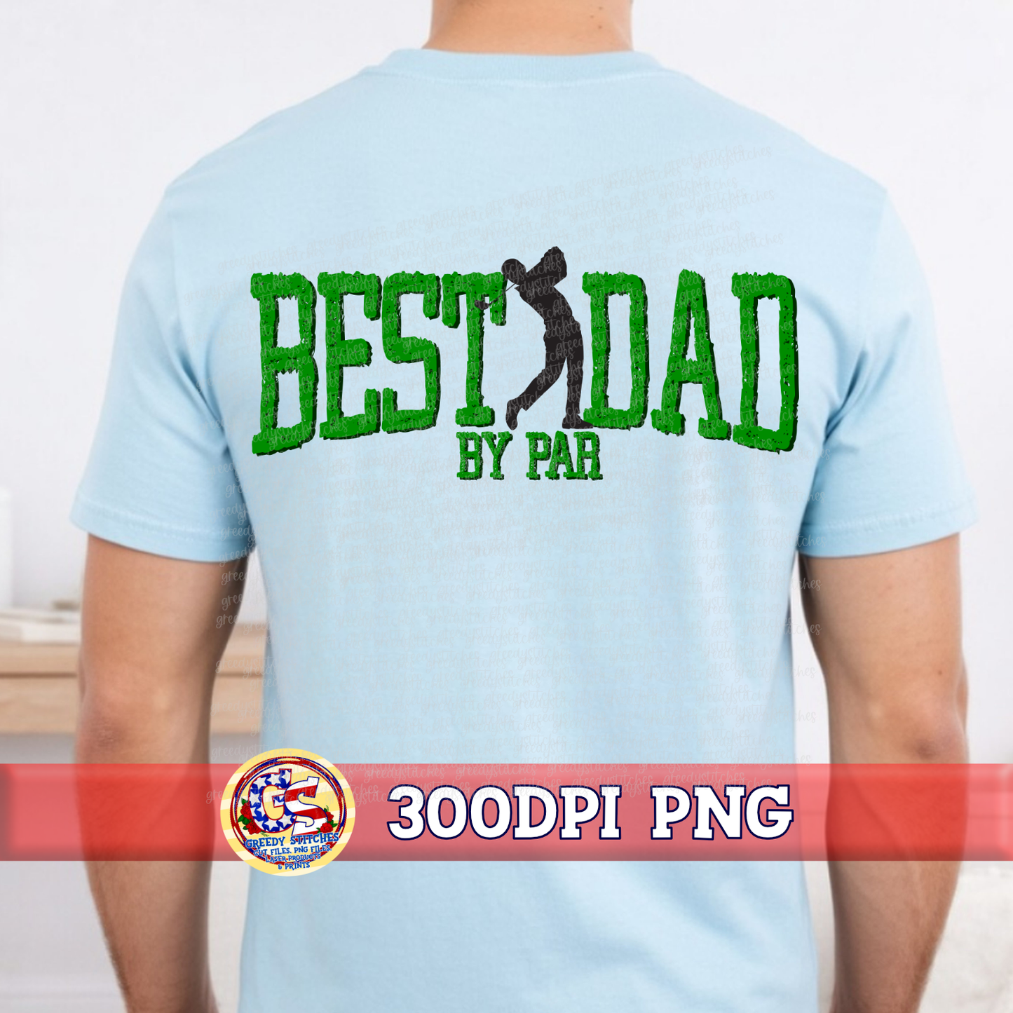 Best Dad By Par PNG