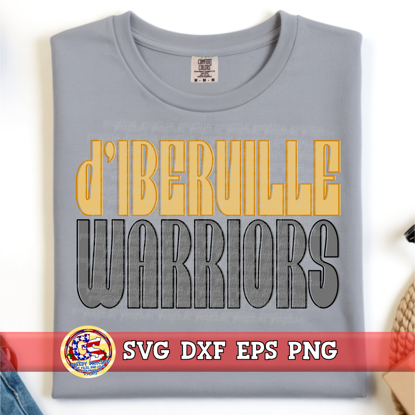 d'Iberville Warriors SVG DXF EPS PNG