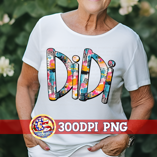 Didi Doodle Letters PNG
