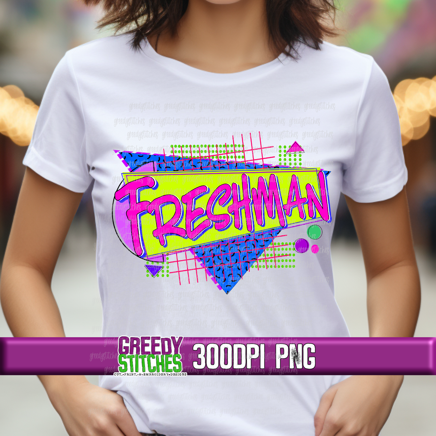 Freshman Geometric PNG