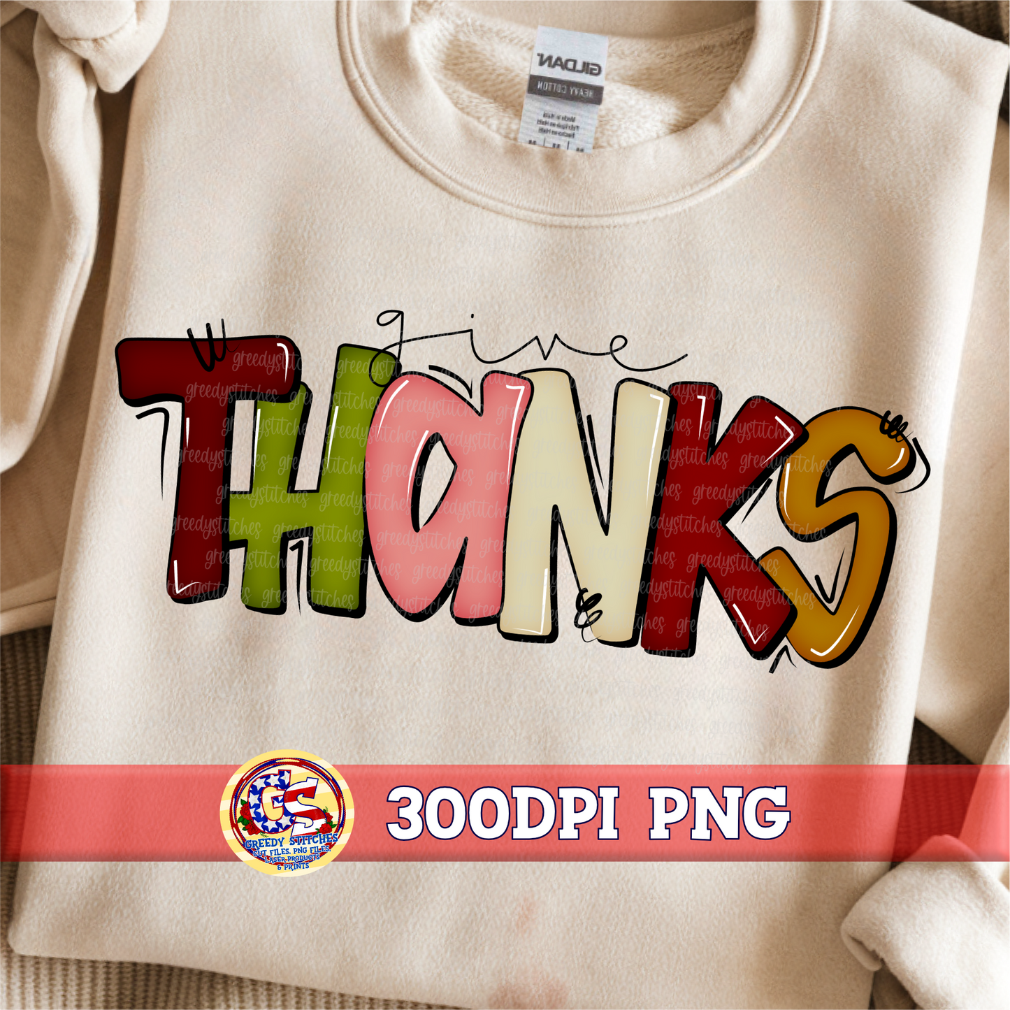 Give Thanks PNG - Thanksgiving