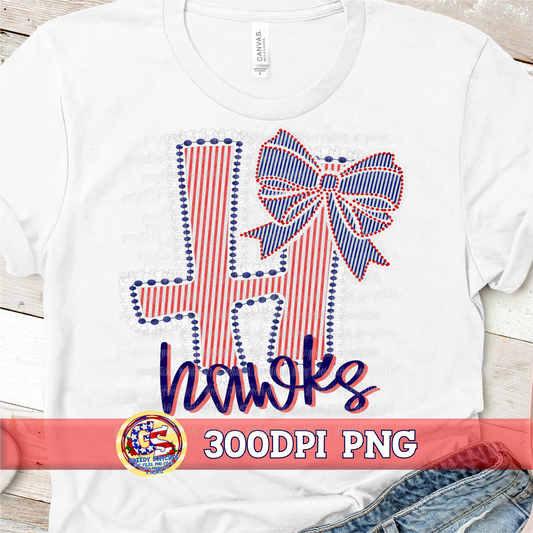 Hancock Hawks PNG - Seersucker Ruffles Pearls