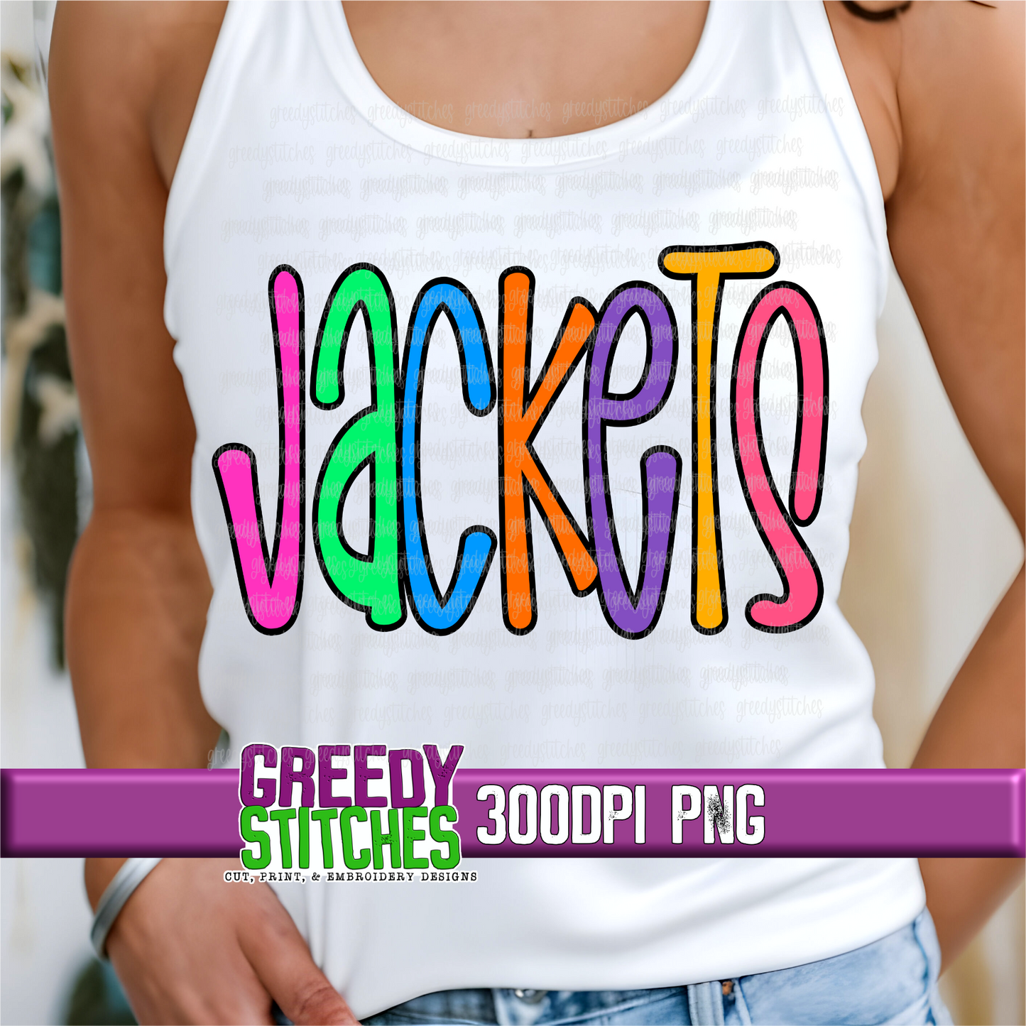 Neon Jackets PNG