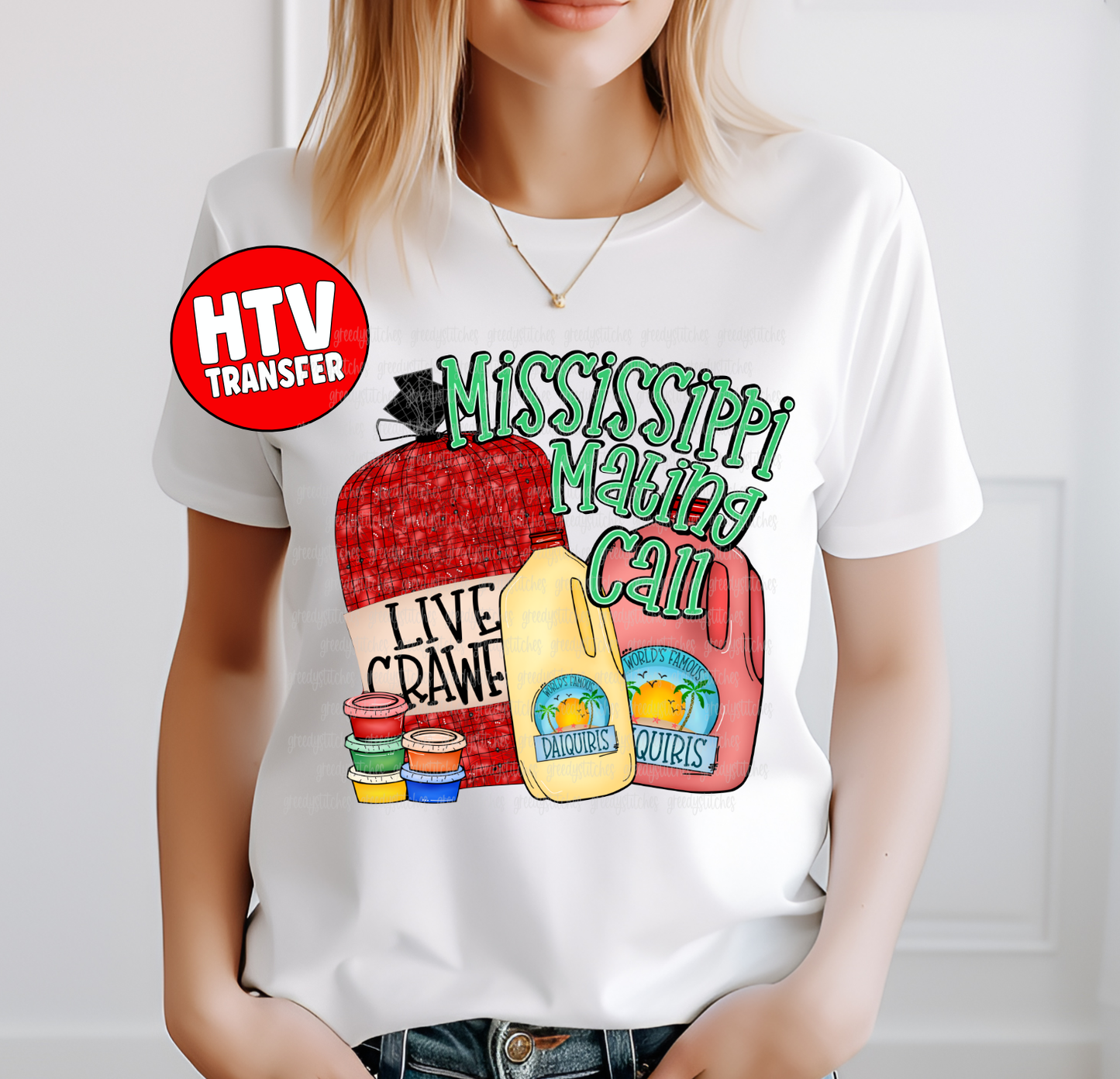 Mississippi Mating Call HTV Transfer