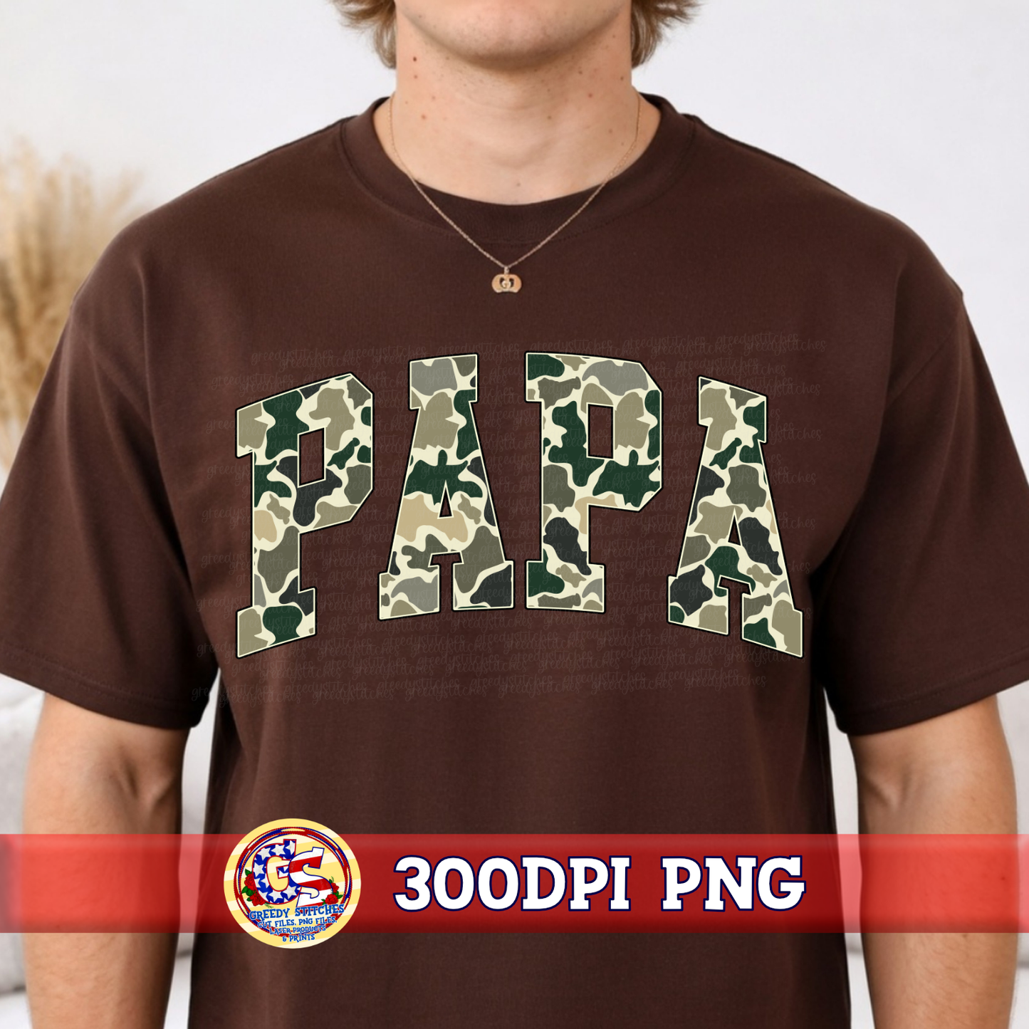 Papa Duck Marsh Camo PNG