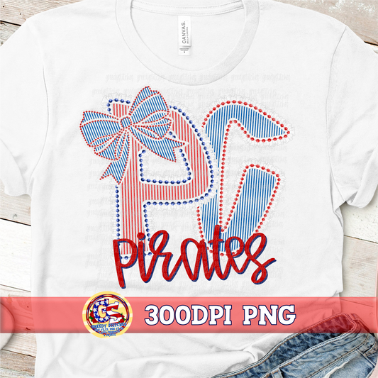 PC Pirates Pass Christian Pirates PNG - Seersucker Ruffles Pearls