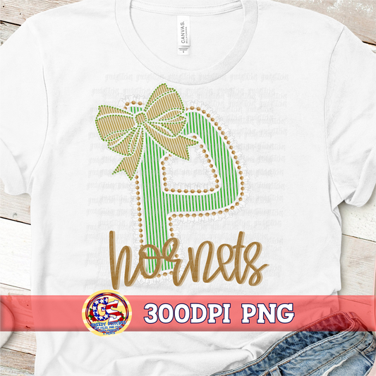 Poplarville Hornets PNG - Seersucker, Ruffles, and Pearls