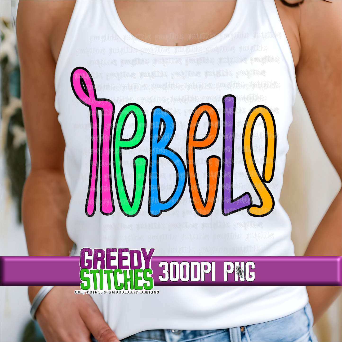 Neon Rebels PNG