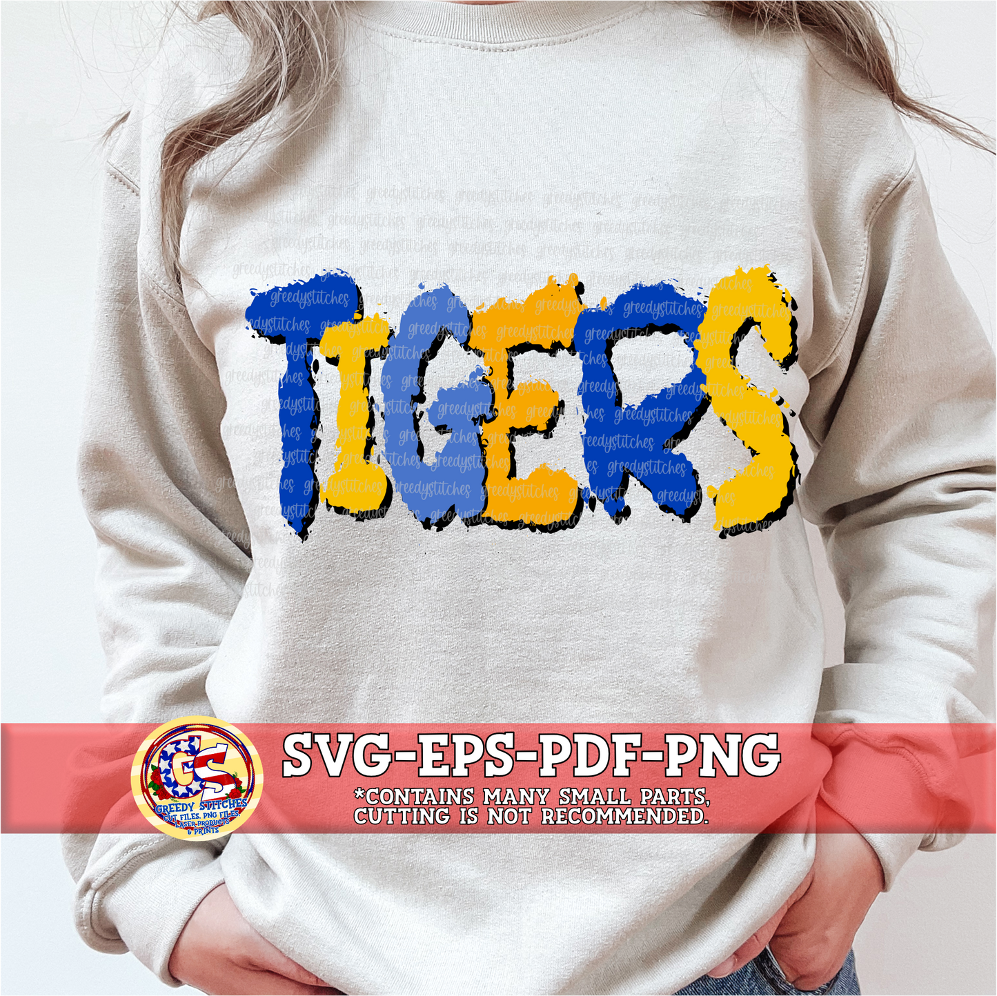 Tigers Splatter PNG