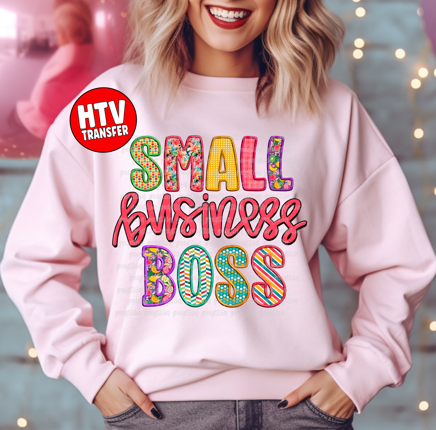 Small Business Boss HTV Transfer