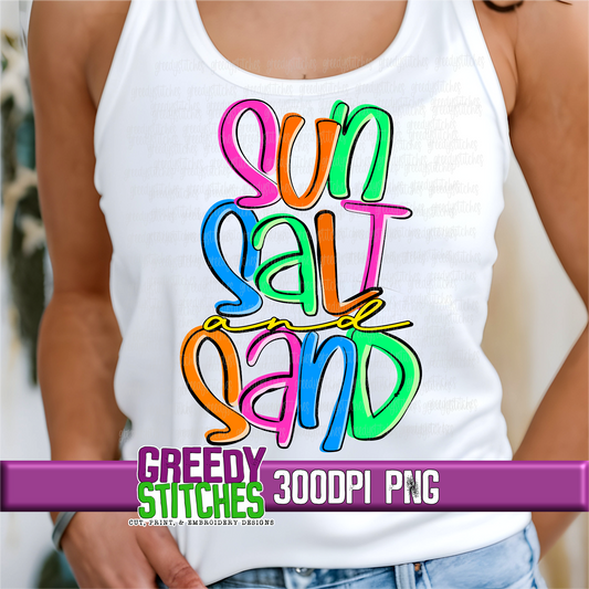 Sun Salt and Sand PNG