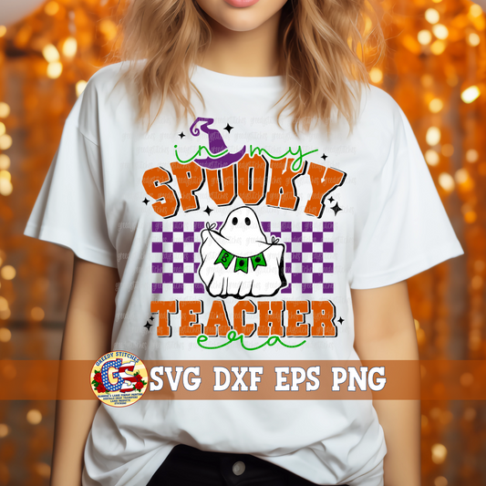 In My Spooky Teacher Era SVG DXF EPS PNG