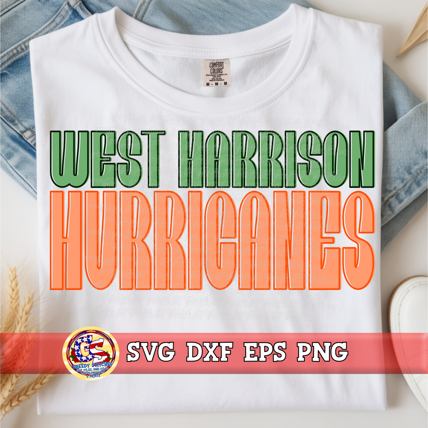 West Harrison Hurricanes SVG DXF EPS PNG