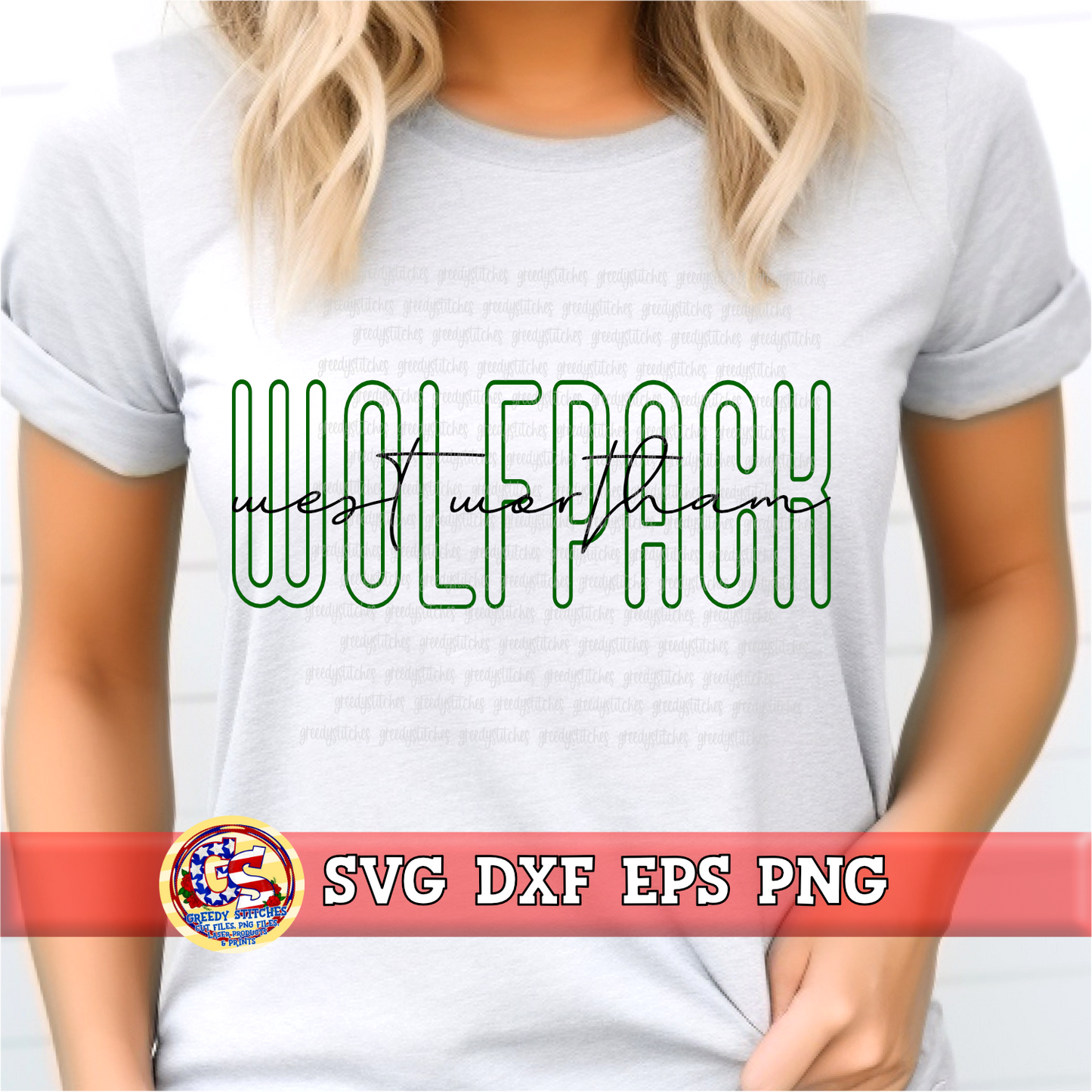 West Wortham Wolfpack SVG DXF EPS PNG