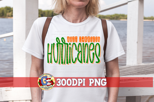 West Harrison Hurricanes PNG for Sublimation
