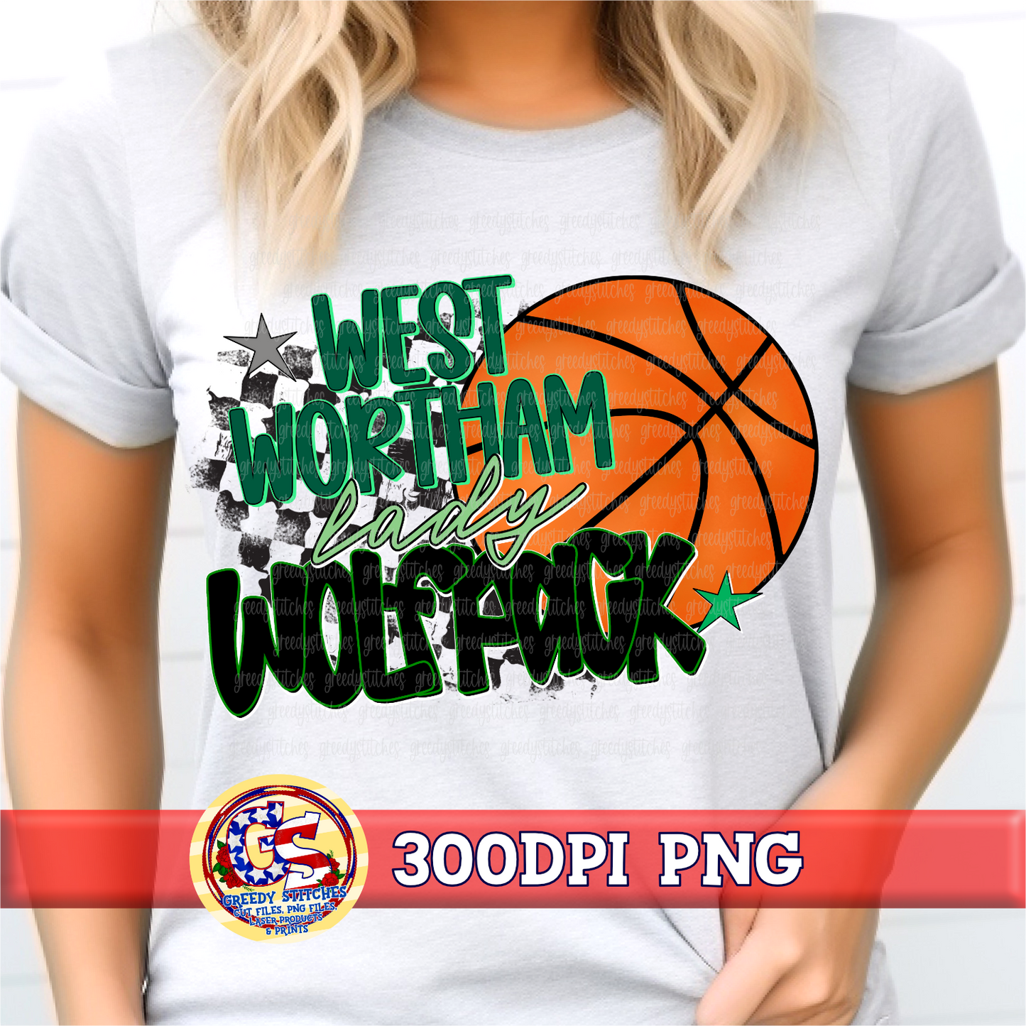 West Wortham Lady Wolfpack Basketball PNG