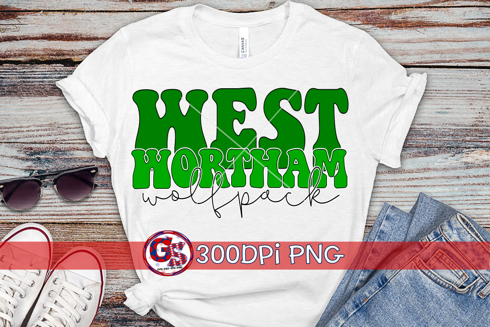 West Wortham Wolfpack PNG Bundle for Sublimation