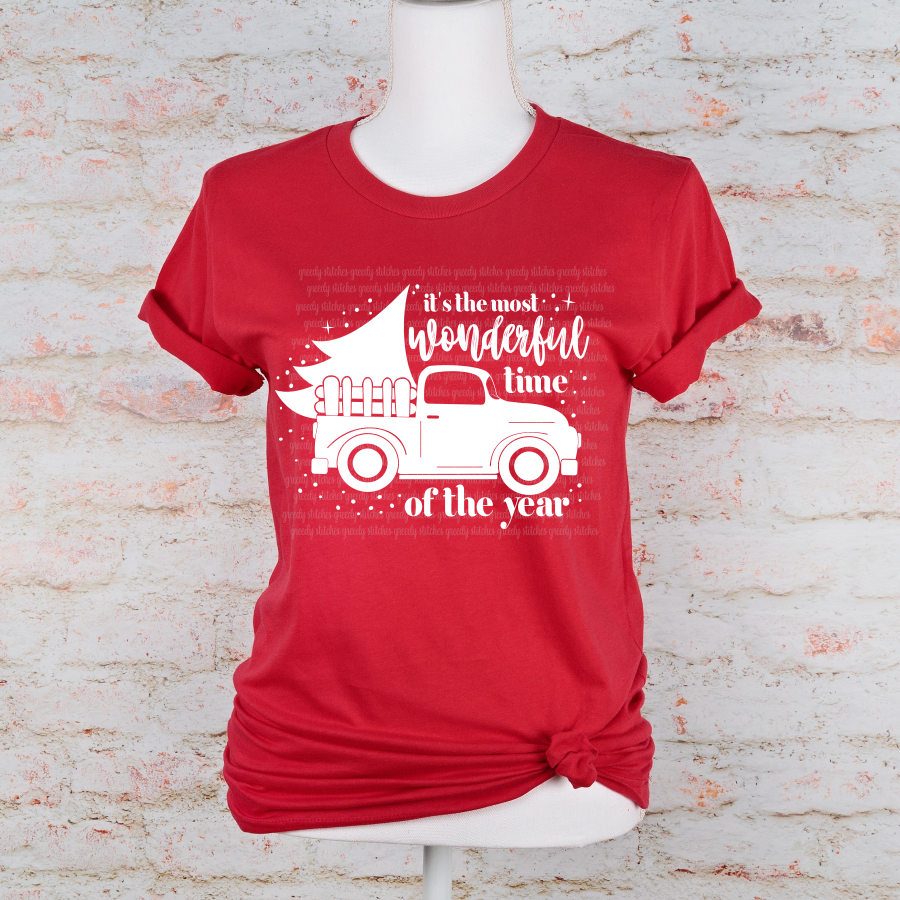 It's the Most Wonderful Time of the Year ADULT Screen Print Transfer