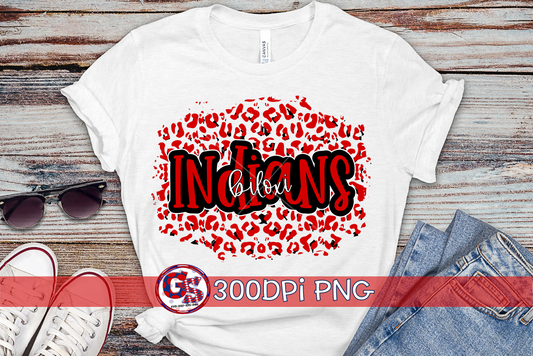 Biloxi Indians Landscape PNG for Sublimation