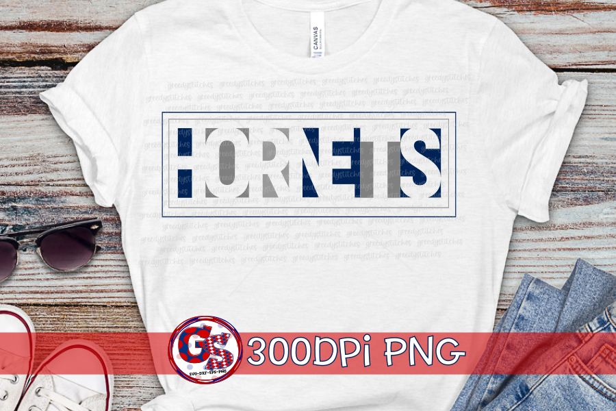 Baker Hornets PNG Bundle for Sublimation