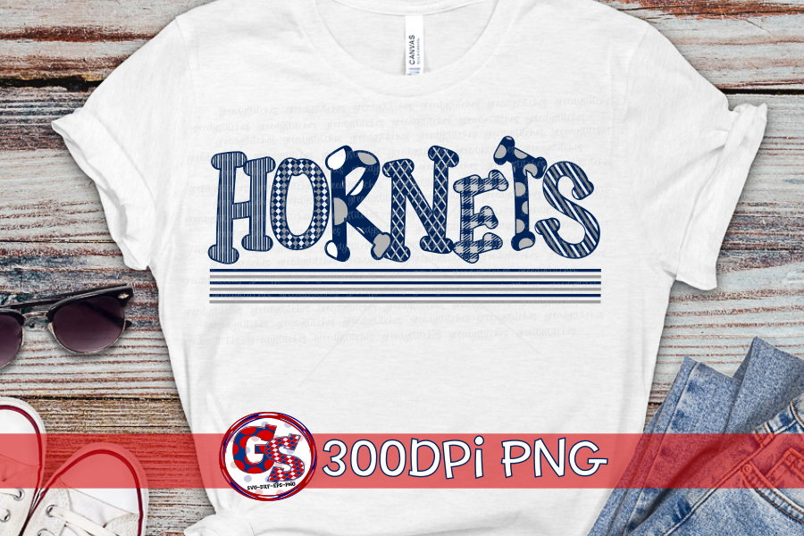 Baker Hornets PNG Bundle for Sublimation