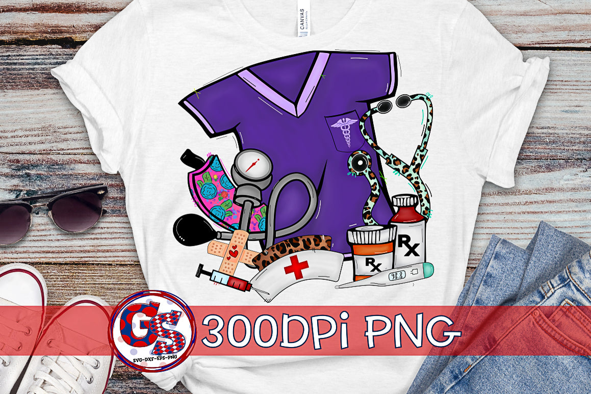 Healthcare Compilation PNG for Sublimation