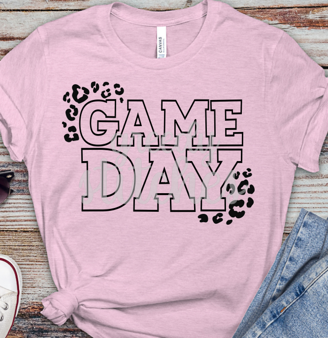 Game Day Varsity ADULT Screen Print Transfer