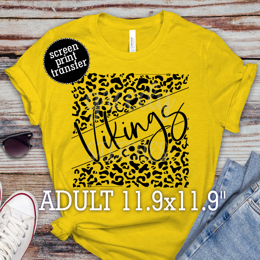 Leopard Vikings - T-Shirt