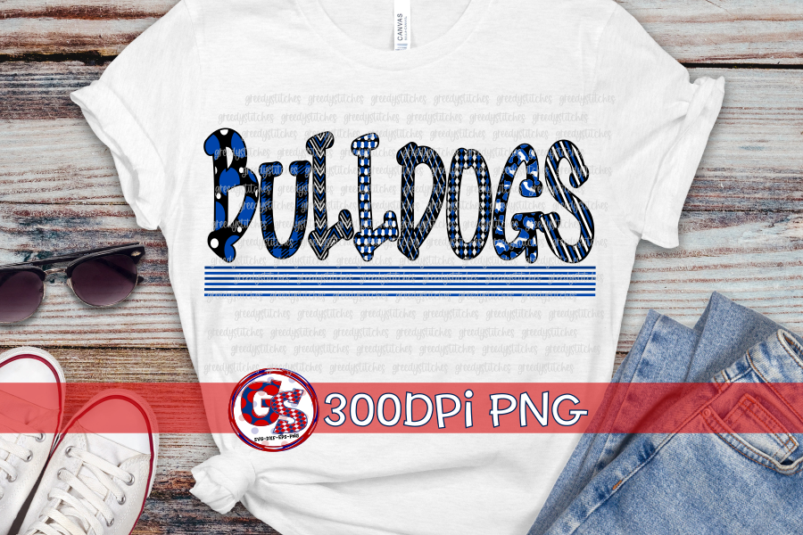 Vancleave Bulldogs PNG Bundle for Sublimation