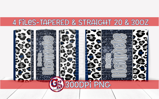 Baker Hornets Tumbler Wraps PNG for Sublimation