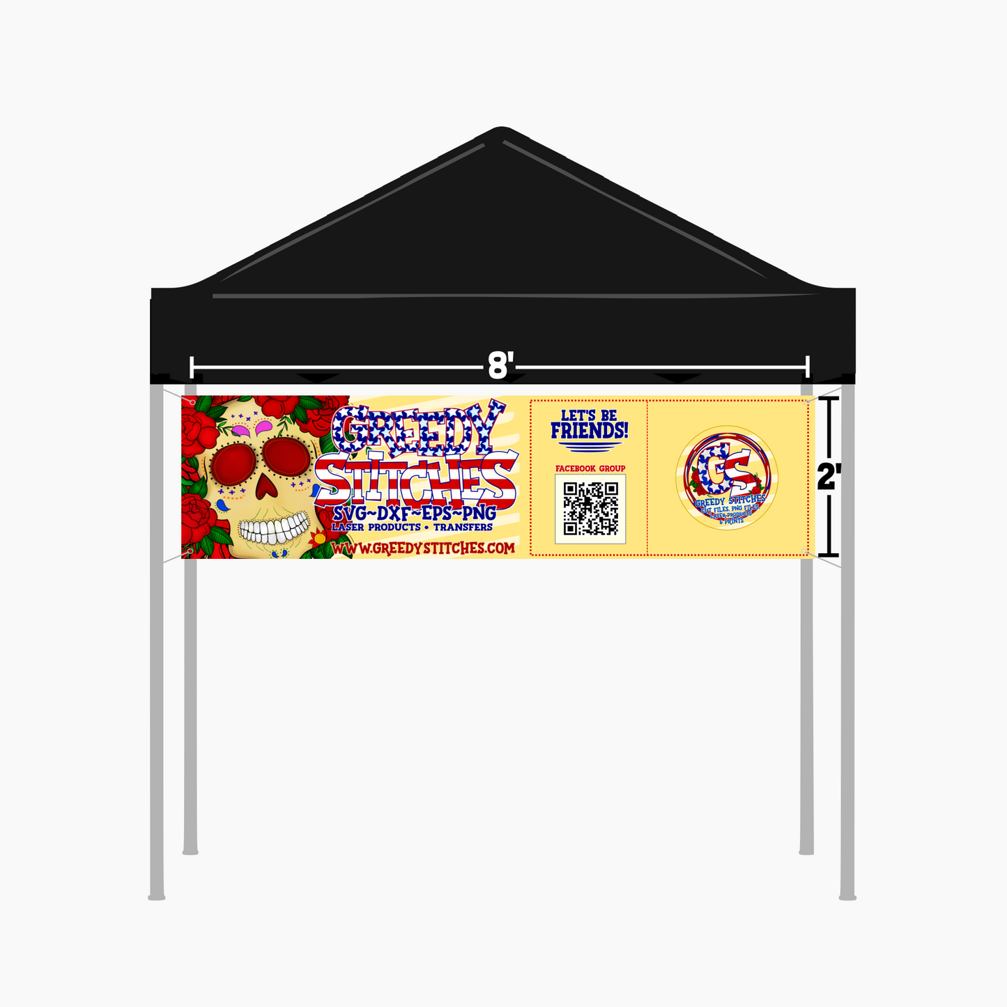 Craft Show or Trade Show Banner---FREE SHIPPING