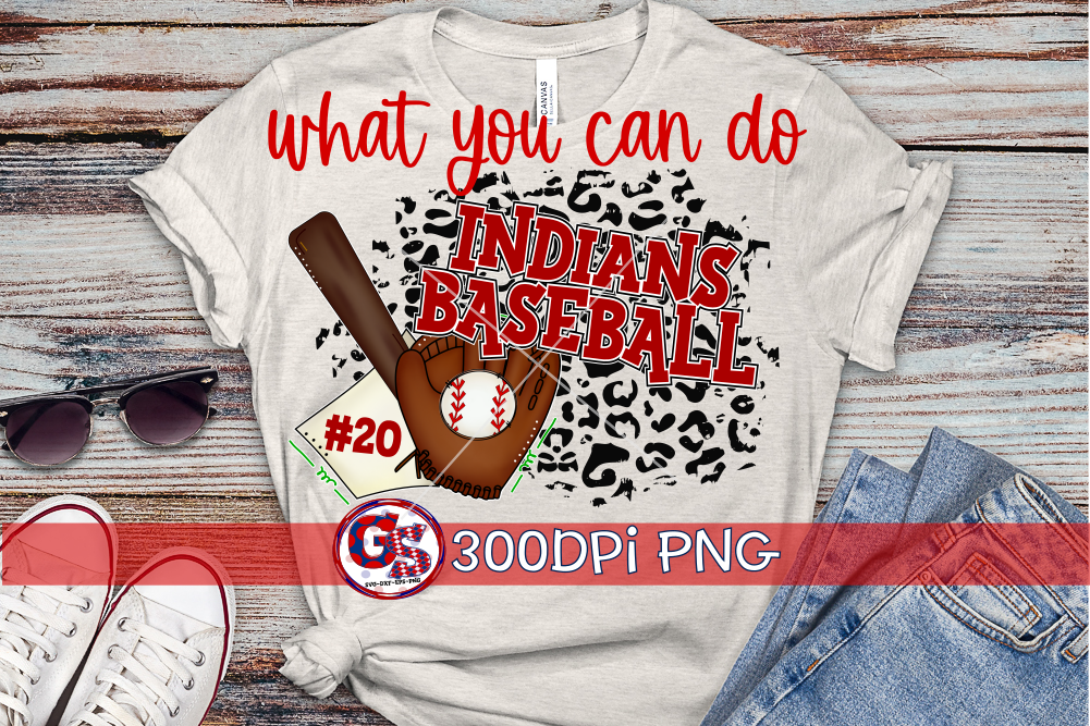 Baseball Leopard PNG for Sublimation