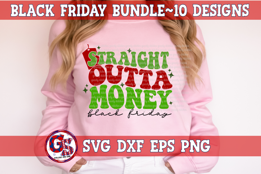 Black Friday Bundle SVG DXF EPS PNG