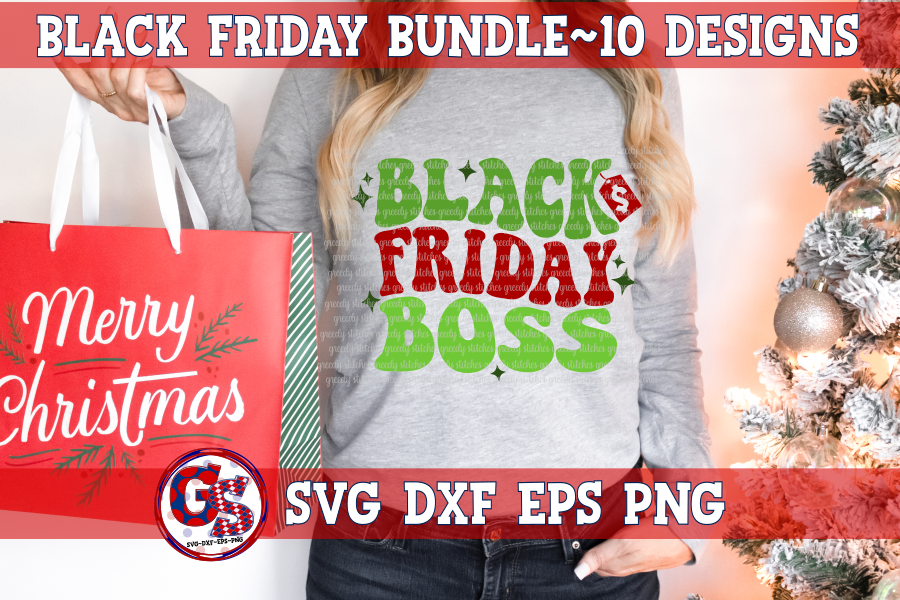 Black Friday Bundle SVG DXF EPS PNG