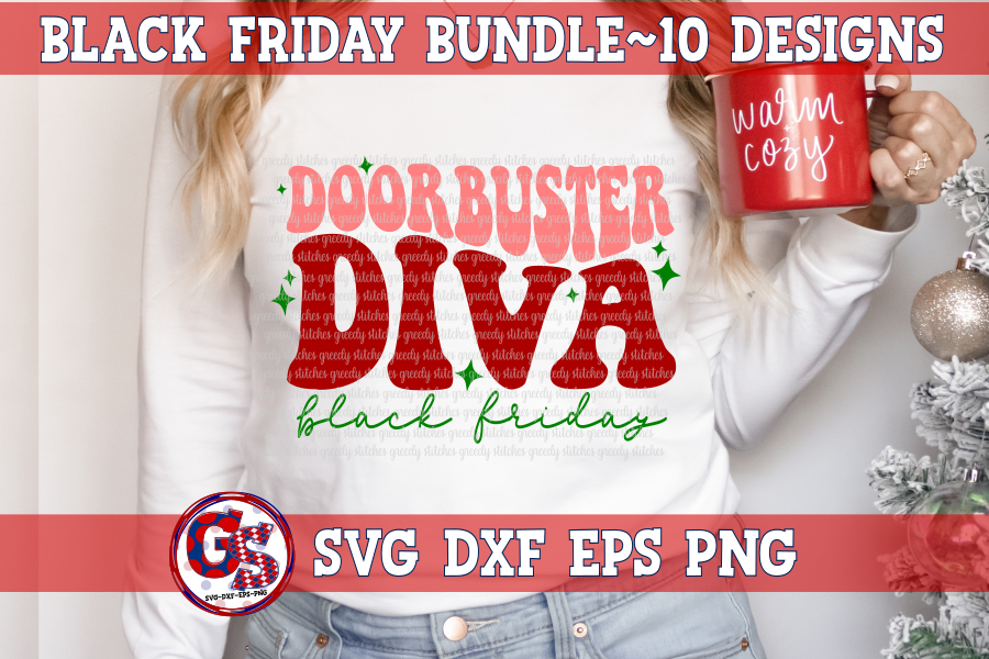Black Friday Bundle SVG DXF EPS PNG