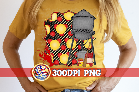 Crawfish Water Tower PNG