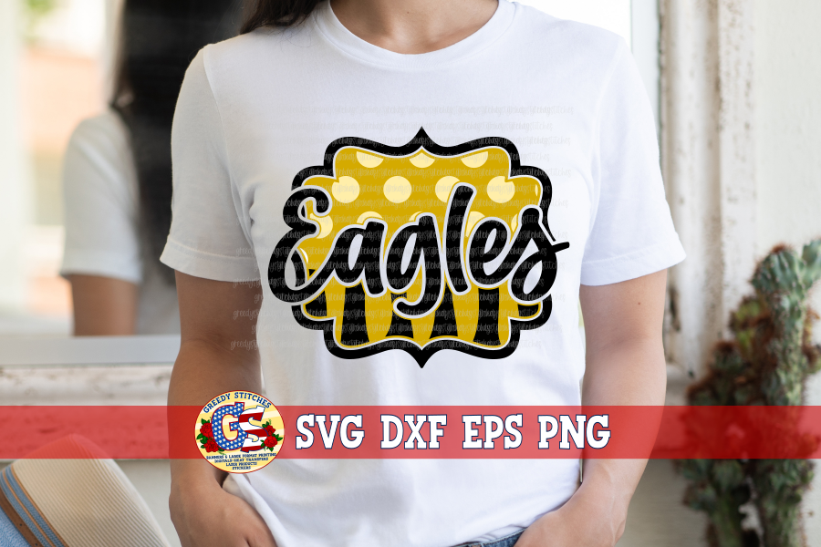 Eagles Tee Svg Eagles Svg Eagles Shirt Svg School Spirit 