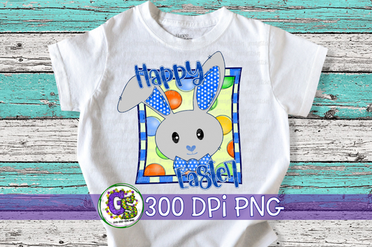 Happy Easter PNG for Sublimation