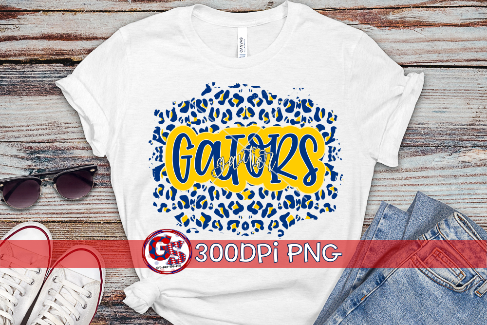 Gautier Gators landscape PNG for Sublimation