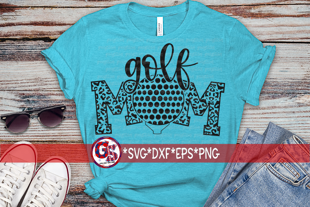 Golf Mom SVG DXF EPS PNG