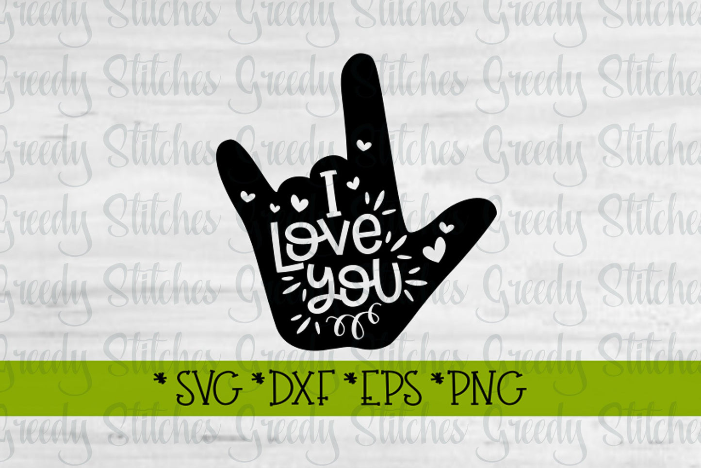I Love You svg, dxf, eps, png. Heart | Love SvG | ASL Svg | American Sign Language SvG | Valentine's Day SvG | Instant Download Cut Files.