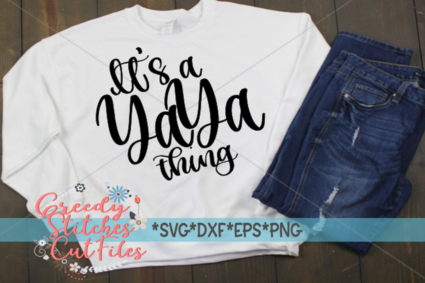 It's a Yaya Thing SvG | Mother's Day SVG | Mother's Day | Yaya SVG | Yaya Thing DxF | Yaya svg, dxf, eps, png. Instant Download Cut File.