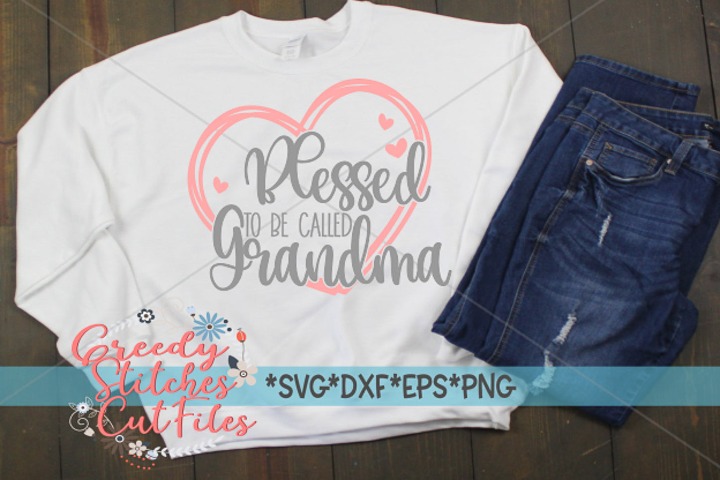 Blessed To Be Called Grandma SvG | Mother's Day SVG | Grandma SVG | Grandma DxF | Blessed Grandma svg dxf eps png. Instant Download Cut File