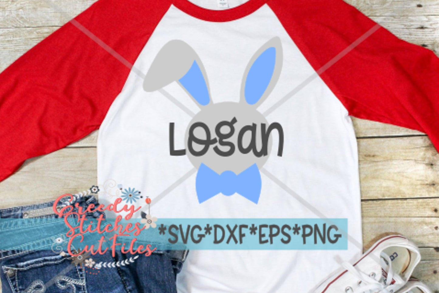 Easter SvG | Boy Bunny with Bow Tie sv, dxf eps png. Easter SvG | Easter Bunny SvG | Boy SvG | Easter Girl SvG | Instant Download Cut File