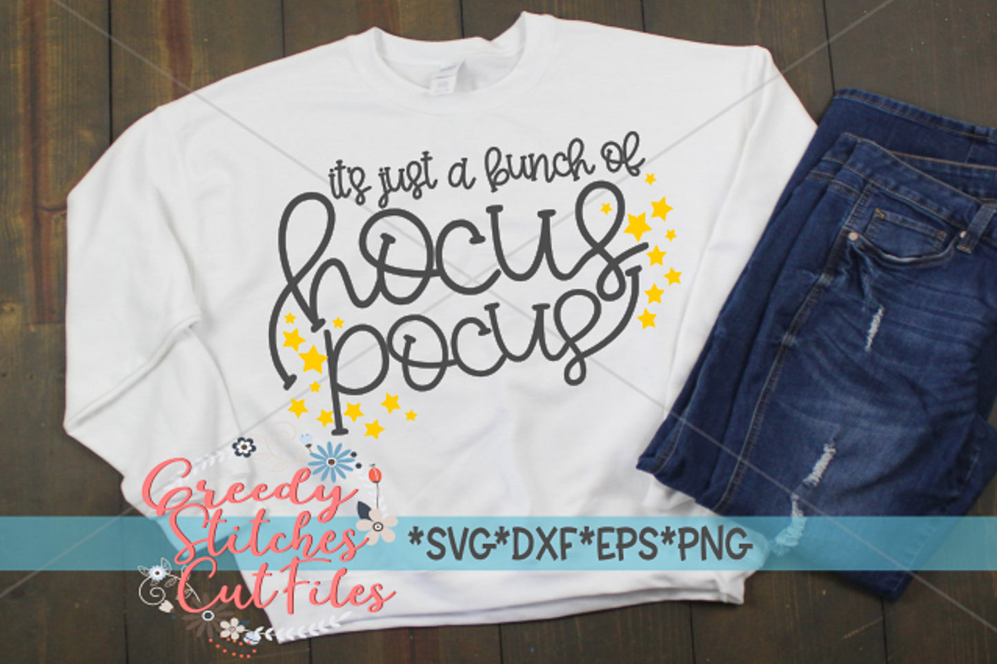 Halloween SVG | It's Just A Bunch Of Hocus Pocus svg dxf eps png. Hocus Pocus SvG | Hocus SvG | Halloween DxF | Instant Download Cut File